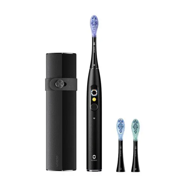 Oclean X Ηλεκτρική Οδοντόβουρτσα Ultra 20 Set Black (xUltra20SetCz)
