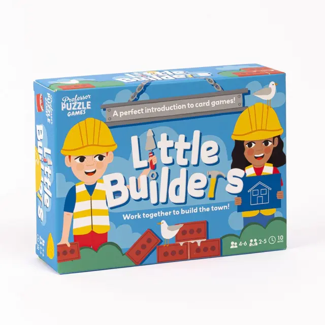 Professor Games® Επιτραπέζιο Παιχνίδι Little Builders για 2-5 Παίκτες 4+ Ετών