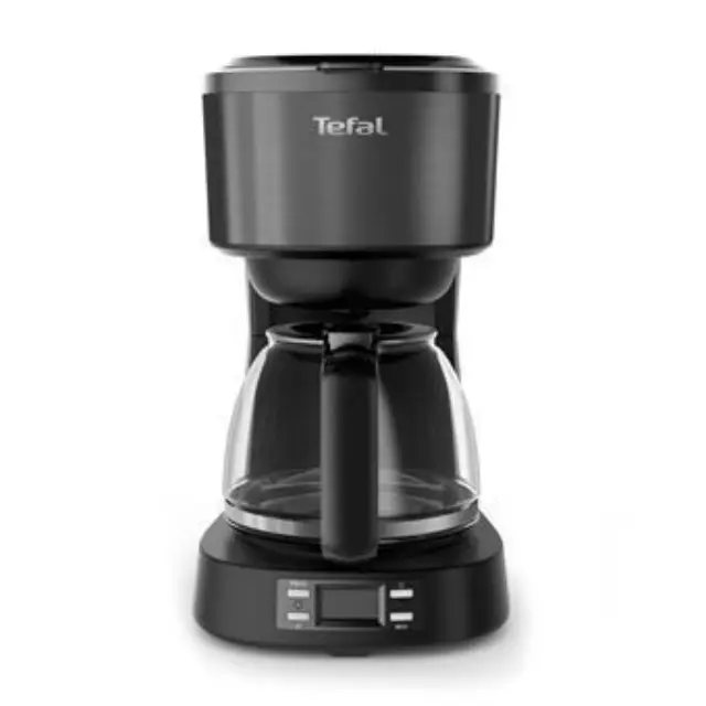 Tefal CM5208 Equinox Καφετιέρα Φίλτρου 1,2λτ Μαύρο-Γραφίτης