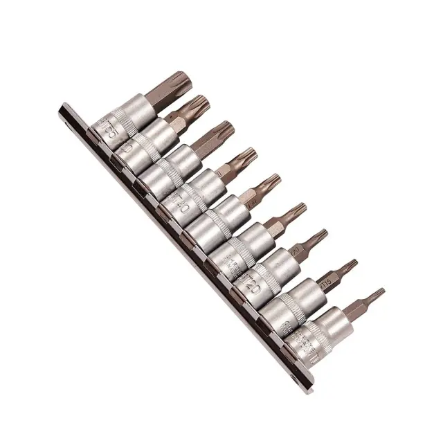 Horusdy Καρυδάκια με Μύτες Torx και Καρέ Υποδοχής 3/8'' Σετ 8τμχ
