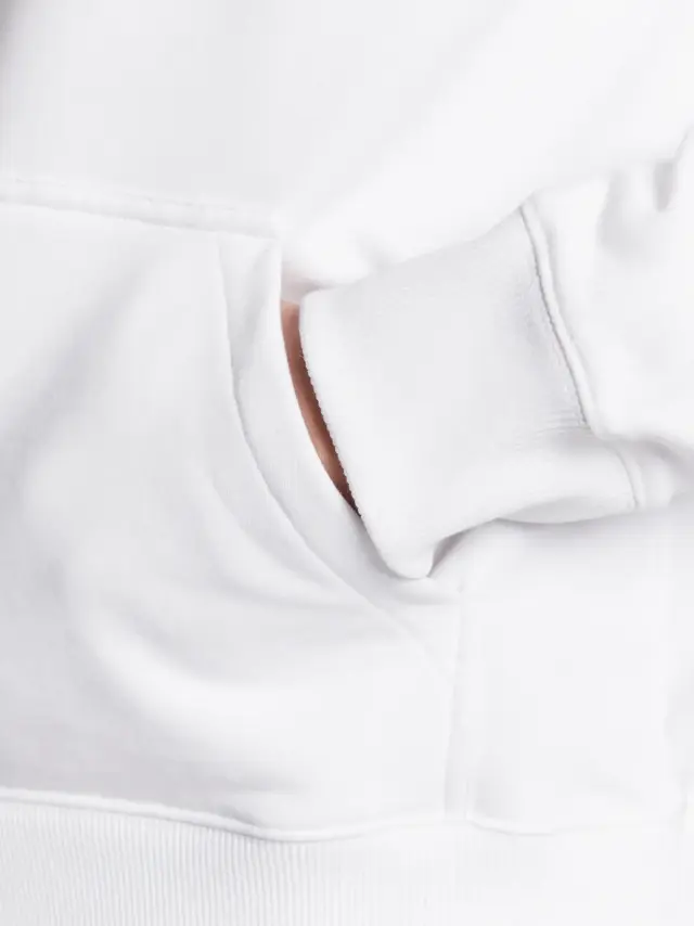 Calvin Klein - Ανδρικό Seasonal Monogram Φούτερ J30J320805-OK6 Λευκό 2