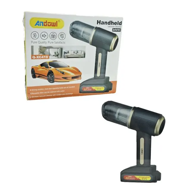 Andowl Ασύρματο Σκουπάκι Χειρός 24V Q-XC419 - Handheld Vacuum Cleaner 0751106