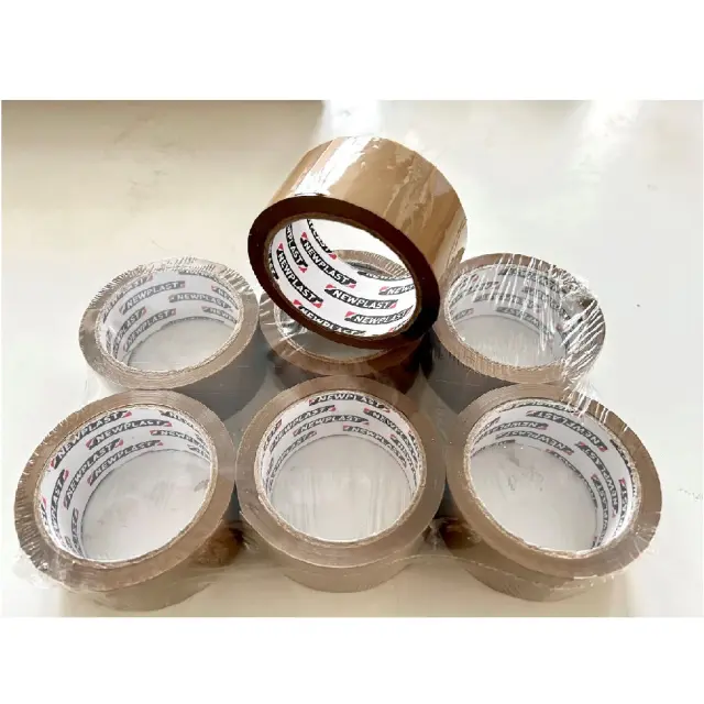 Newplast Ταινία Συσκευασίας Καφέ 48mm x 60m / NEWPLAST-4860B 2