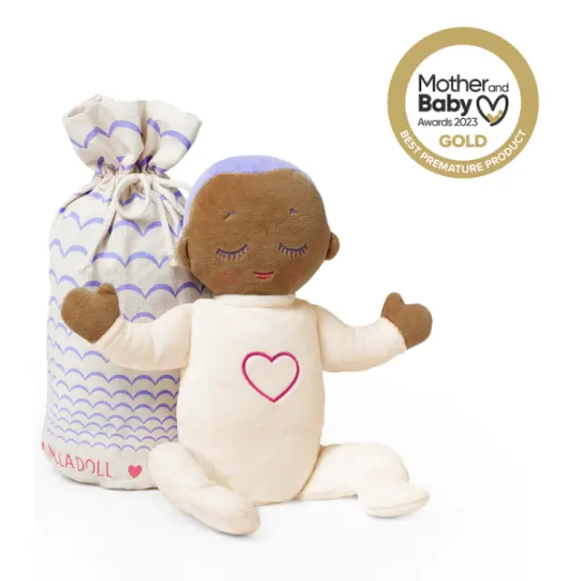 Lulla Dolls Η πιο γλυκιά σύντροφος για τον ύπνο Μωβ RO004-2