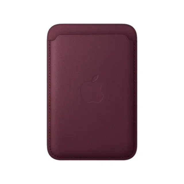 Apple iPhone FineWoven Wallet with MagSafe Burgundy (MK9H4ZM/A)