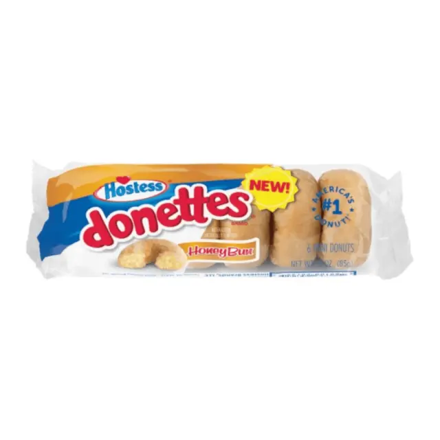 Hostess Mini Donettes 6pk Honey Bun 85gr