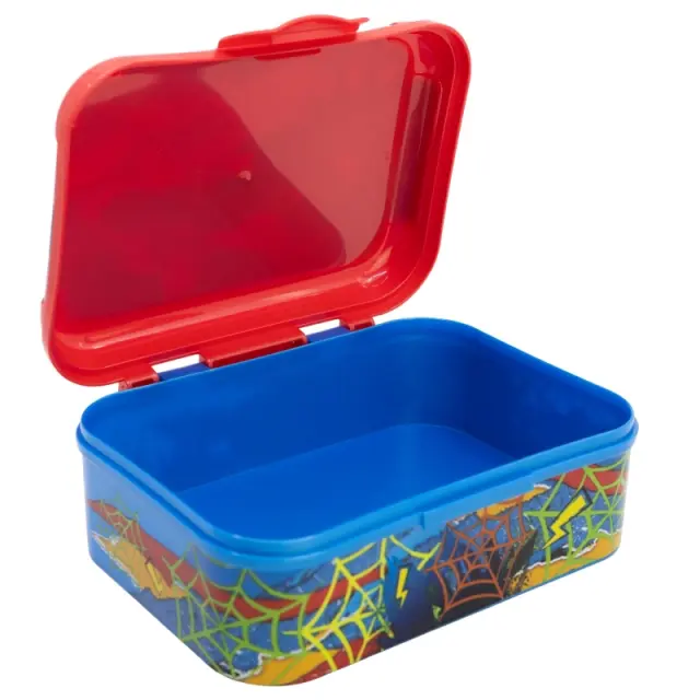 Stor - SPIDERMAN Asker Lunch Box - Colorful - 17 x 13.5 x 6.2 cm - Toys 3