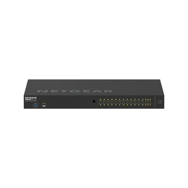 24+4P Netgear Managed Switch AV Line M4250-26G4F 24port Gigabit PoE+ 4port SFP (GSM4230P-100EUS)