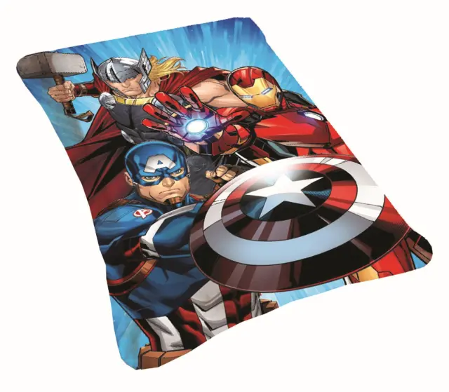 Κουβέρτα Κούνιας 100x150 250gsm Fleece Viopros Avengers 12 Multicolor 100% Πολυέστερ