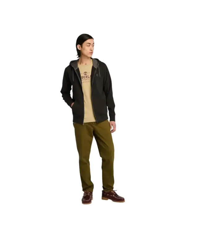 Timberland - Ανδρική Ζακέτα Φούτερ Oyster River TB0A2GCJ-X65 Μαύρο - S 2