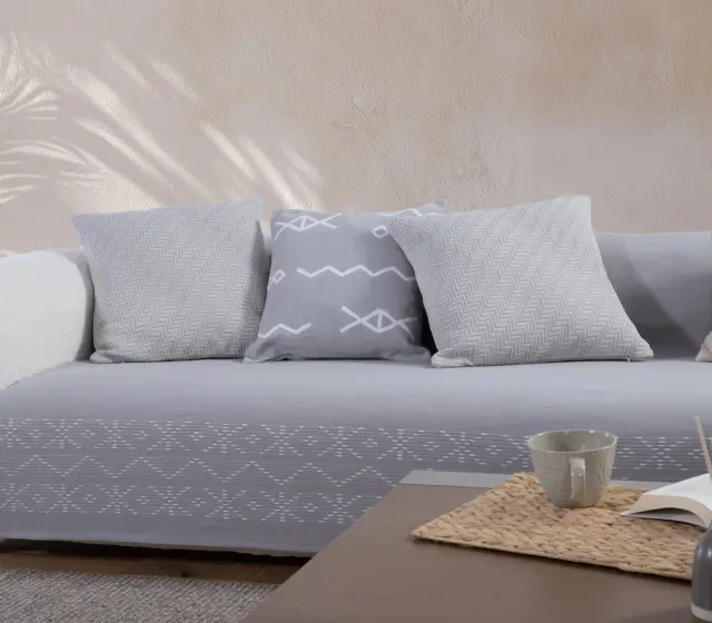 ΡΙΧΤΑΡΙ ΔΙΘΕΣΙΟΥ ΚΑΝΑΠΕ CREATE 180Χ250 NEF-NEF HOMEWARE GREY