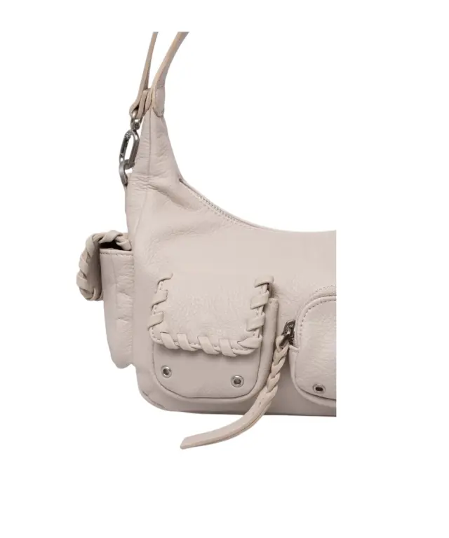 Desigual - Γυναικεία Τσάντα 'Ωμου Omnia New London Plus 24SAXP32-1001 Μπεζ 3