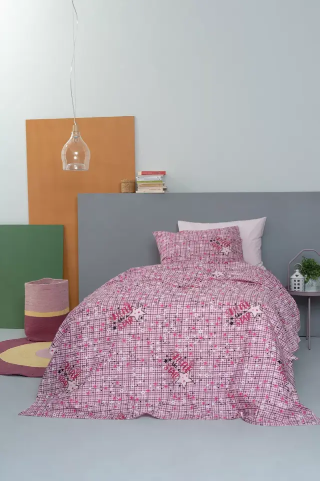 Σετ Παπλωματοθηκη Ημιδιπλη Luminous CLUSTER ΗΜΙΔΙΠΛΗ 170X250 LILAC