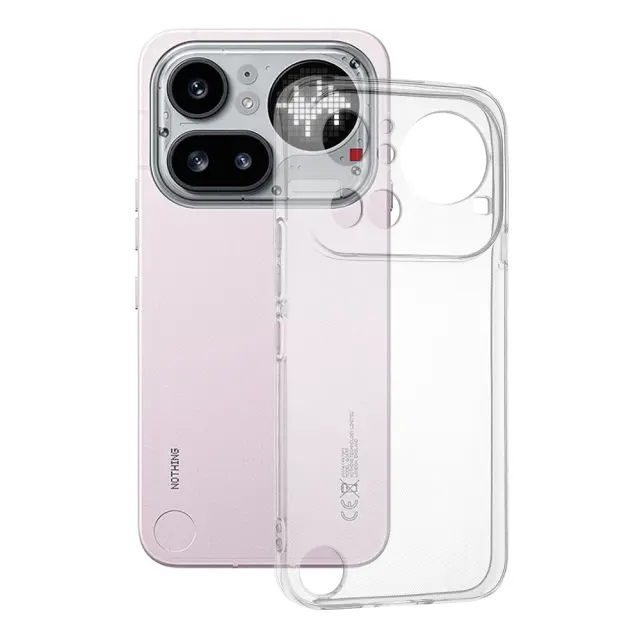 Techsuit - Clear Silicone - Nothing Phone (4a) Pro - Transparent