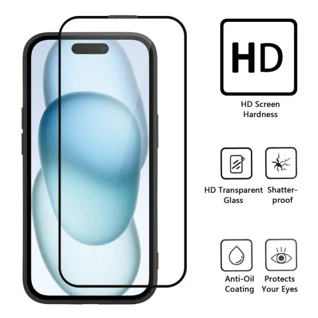 Θήκη Carbon και Tempered Glass για Galaxy S26-Black OEM 3