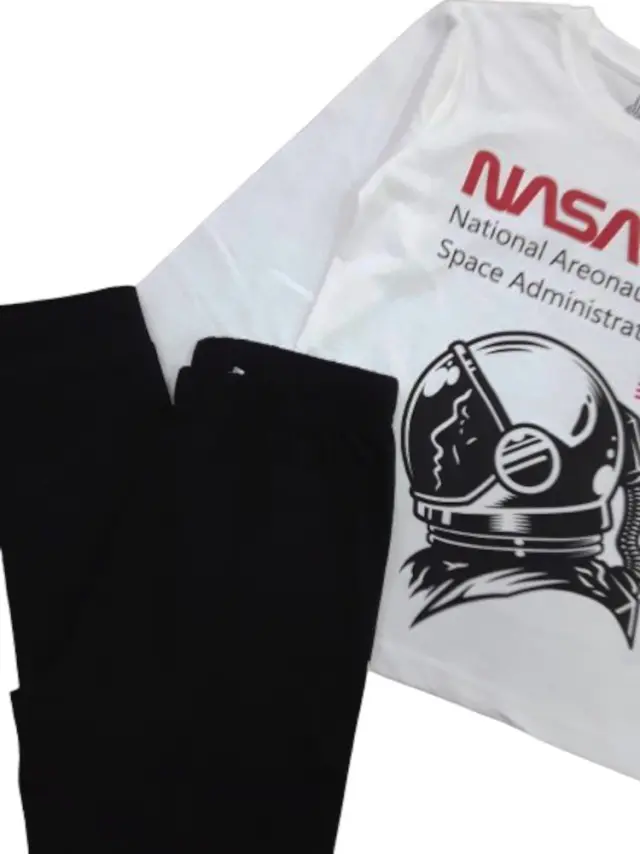 Πιτζάμα Μακρυμάνικη Nasa Black 80202570006 - 8-9 Y (134cm) 3