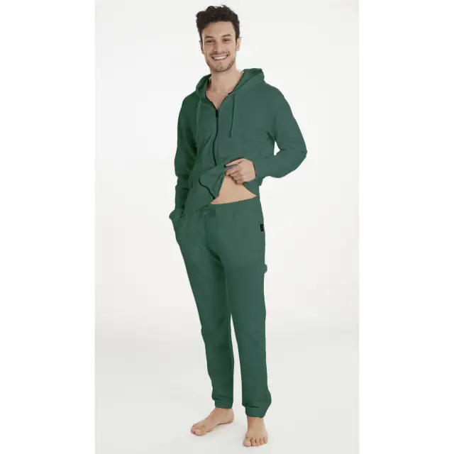Ανδρικό παντελόνι αθλητικό Hause Uomo Green 5389 HAPPY PEOPLE - M