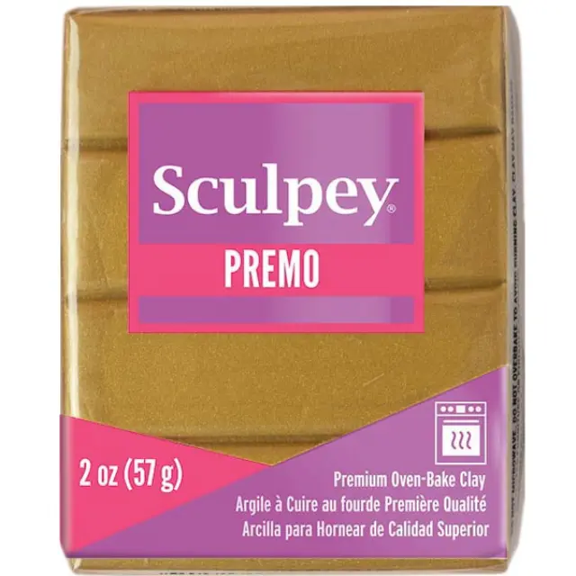 Πολυμερικός Πηλός Premo Sculpey - 5517 Antique Gold - 57gr