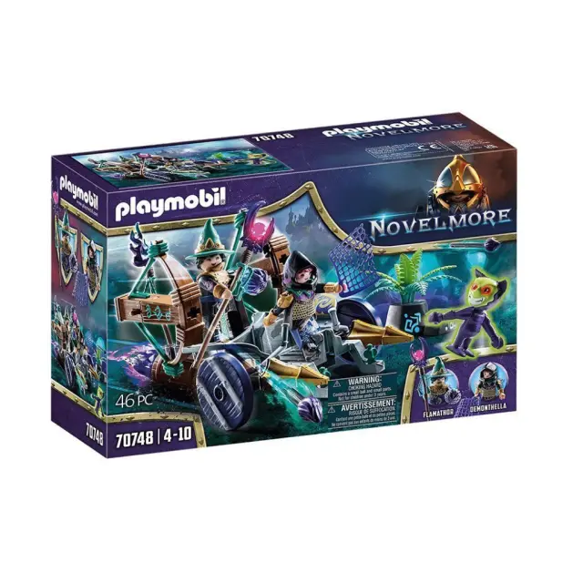 Playmobil Novelmore Άμαξα Κυνηγό Τεράτων για 4-10 ετών (70748) (PLY70748)