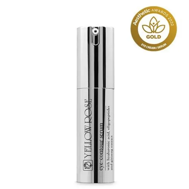 Yellow Rose Eye Contour Serum Αντιγηραντικό Serum Ματιών με Υαλουρονικό Οξύ 15ml