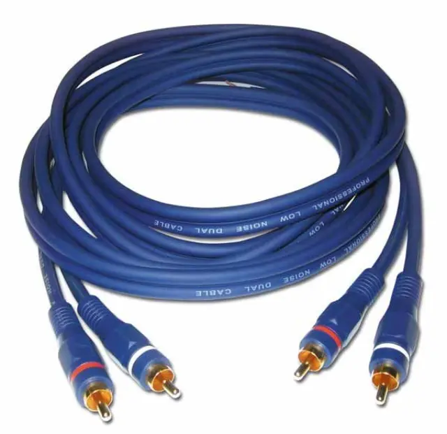 HILEC RCA11/C ΚΑΛΩΔΙΟ LINE HQ 2x RCA M / 2x RCA M 1.2M