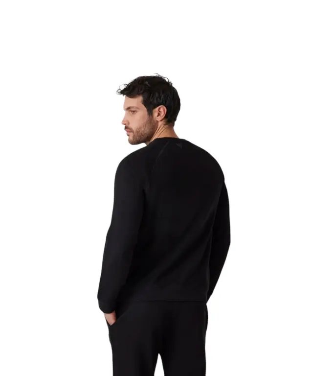 Guess - Ανδρική Μπλούζα Φούτερ Z4YQ16KAIJ1-JBLK Μαύρο 3