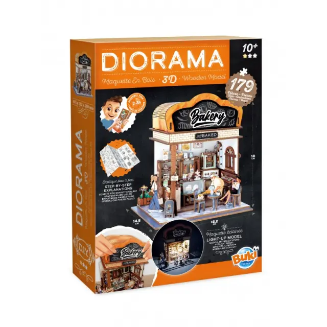 Buki France 3D Κατασκευή Bakery Diorama 68073 2