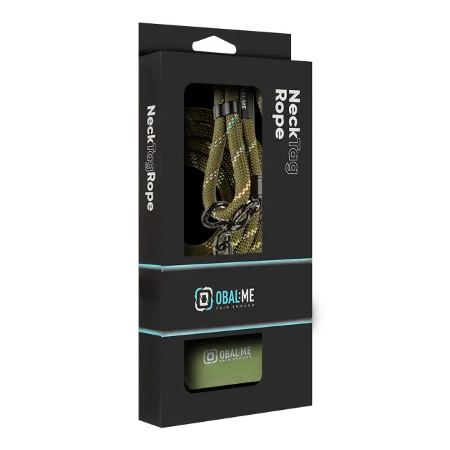 OBAL:ME NeckTag Rope for Mobile Phone Army Green 2