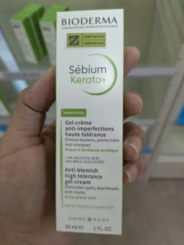 Bioderma | Sebium Kerato+ | Κρέμα Προσώπου σε Μορφή Τζελ για Επιδερμίδες με Τάση Ακμής | 30ml
