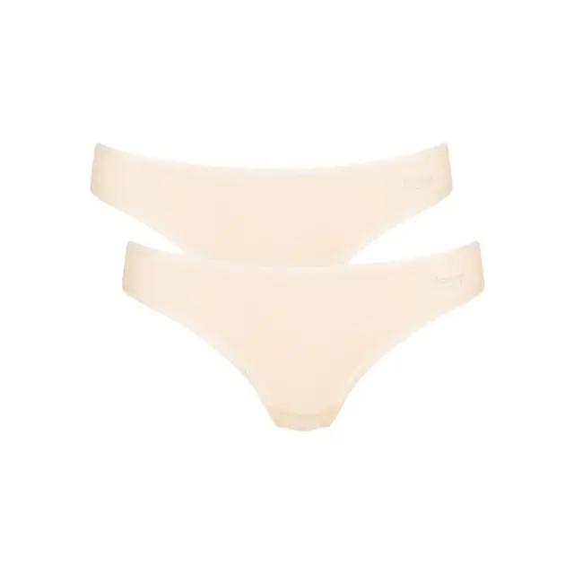 Sloggi Γυναικείο Brazil Go H Brazil Organic - Διπλό Πακέτο, Χρώμα Fresh Powder - XS
