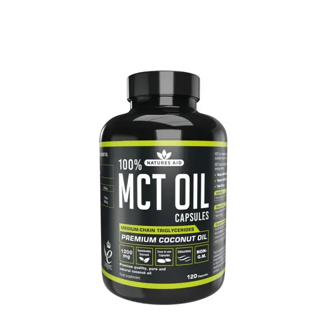 Natures Aid MCT Oil Capsules