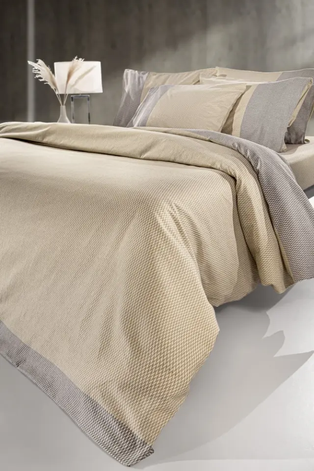 ΣΕΤ ΦΑΝΕΛΕΝΙΑ ΣΕΝΤΟΝΙΑ ΜΟΝΑ (170x265) VERONA TAUPE FLANNEL GUY LAROCHE