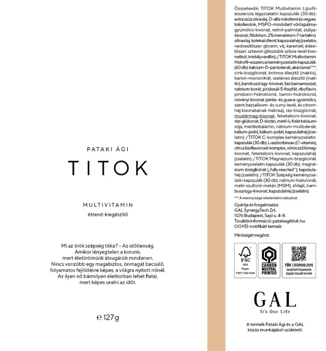 GAL TITOK Multivitamin 3