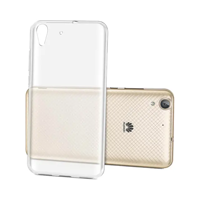 Θήκη Σιλικόνης Ultra Slim Silicone Case Για Huawei Y6 II Διάφανη