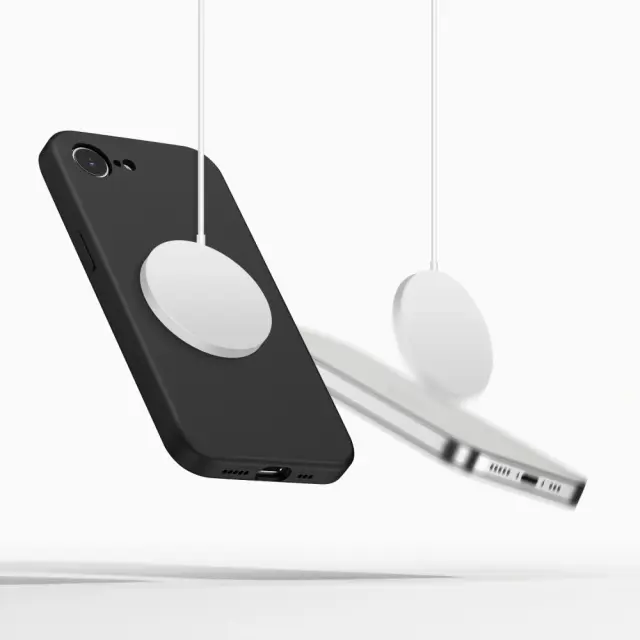 Tech-Protect® MagSafe Θήκη Σιλικόνης για iPhone 16E/17E- Black 2