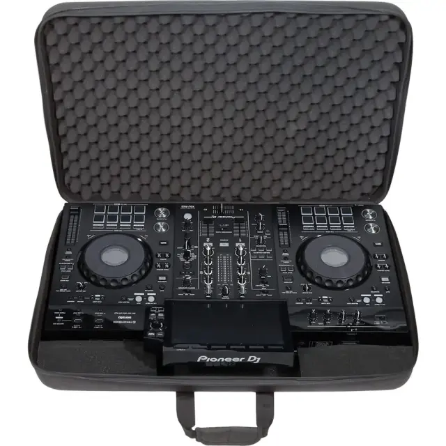 WALKASSE W-MCB790V2 Shockproof Eva Case made for XDJ-RX3, PRIME4+ Black (Backpack Shoulder bag).