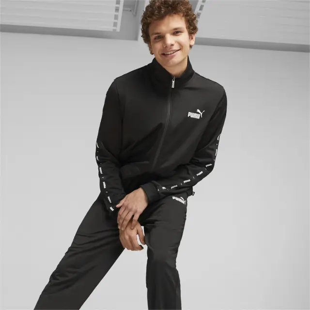 Puma Tape Poly Suit Black 677429-01 - 2XL
