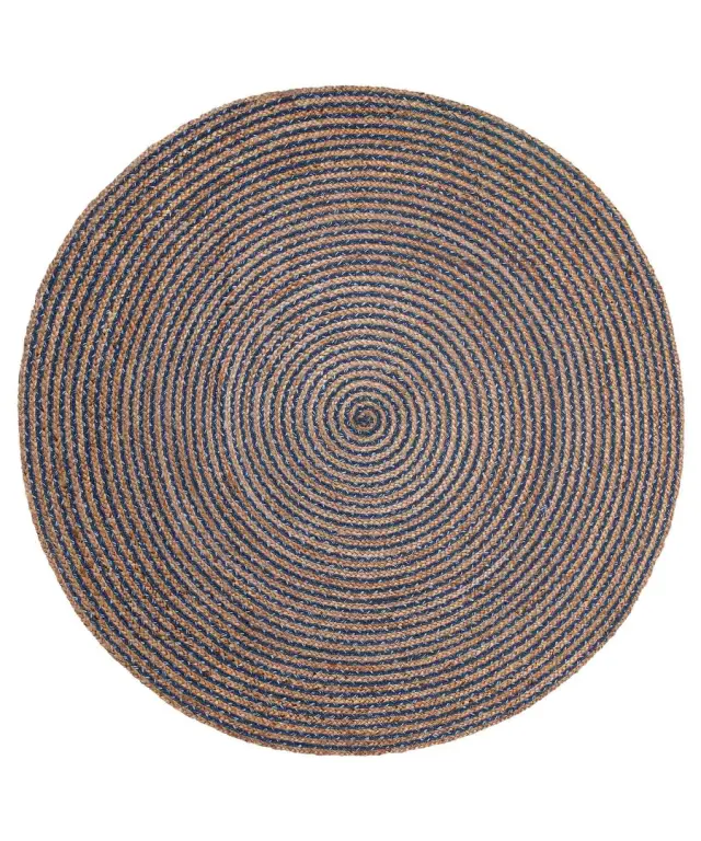 Χαλί γιούτα 1722 (150cm) blue - -