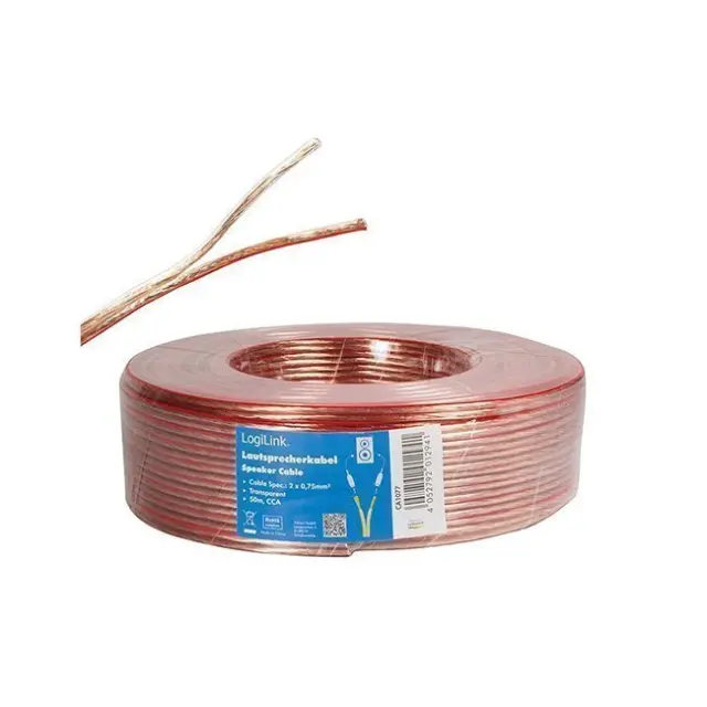 LogiLink Καλώδιο Ήχου 50m 24x0.20mm (CA1077)