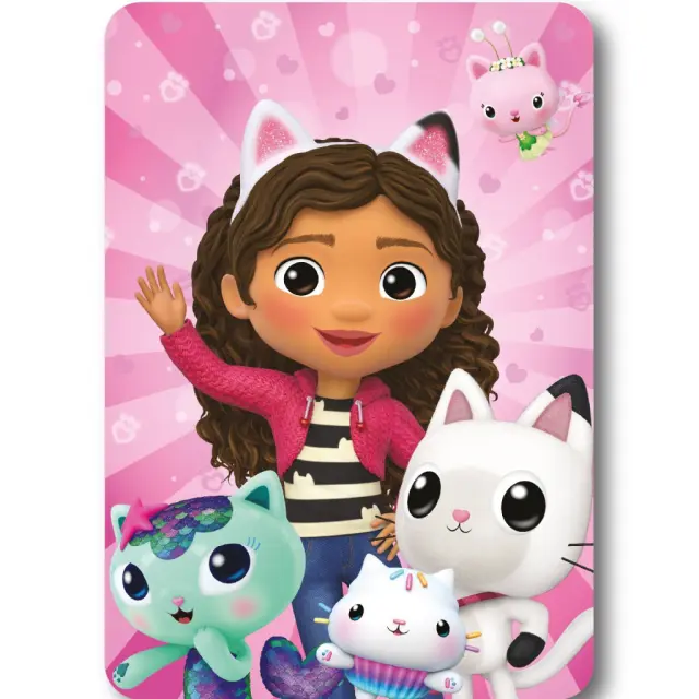 Gabby s Dollhouse Happiness Κουβέρτα Fleece 100×140 cm