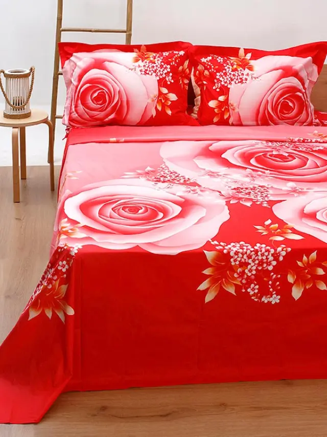 Σετ Παπλωματοθήκη Satin Εμπριμέ 260 Υπέρδιπλη (230x250) Sunshine