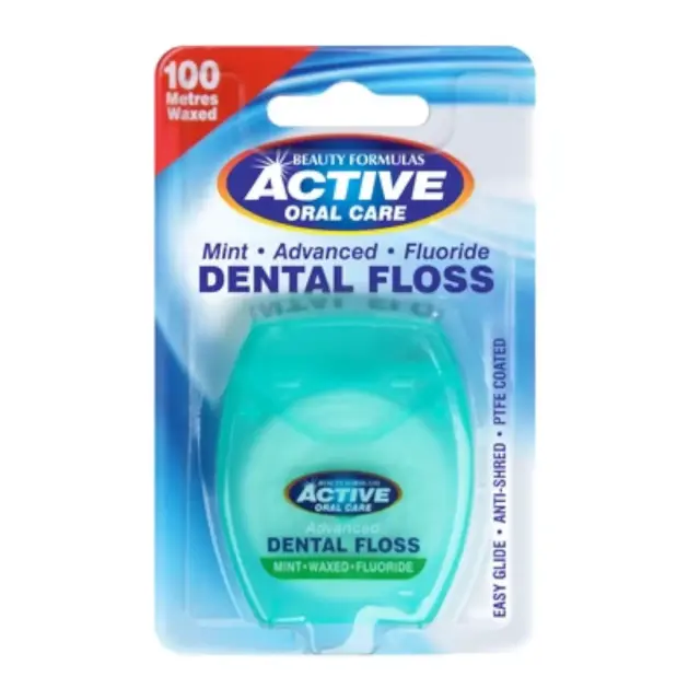 Beauty Formulas Dental Floss Με Μέντα και Φθόριο 100m