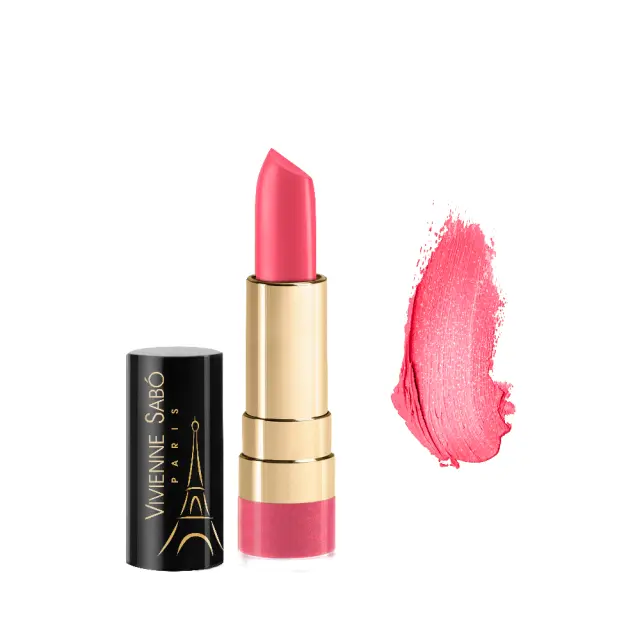 Vivienne Sabo Κραγιόν Rouge Charmant 3ml | Απόχρωση 610 Warmpinksparkle