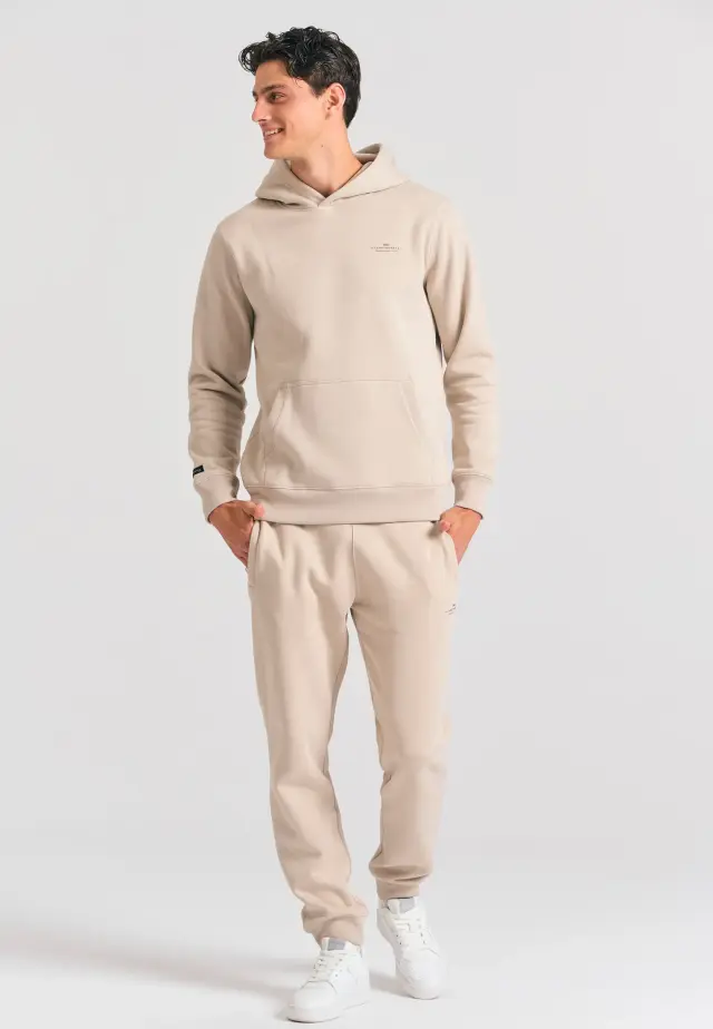 Funky Buddha Hoodie Greige FBM012-002-06-Greige - M 2