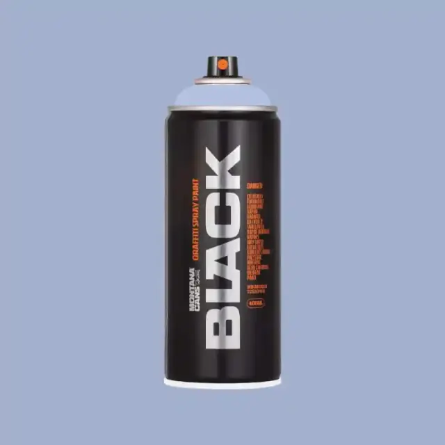Montana Black Spray Paint 400ml BLK-4320 Brunhilde