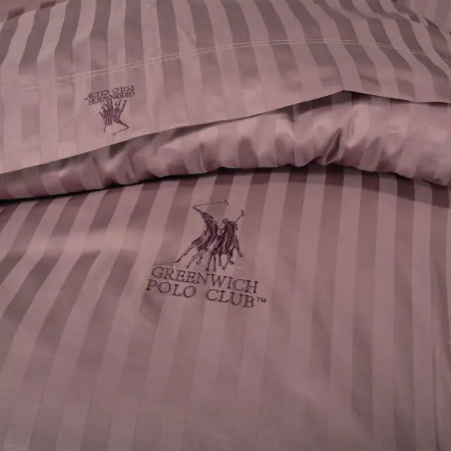 Σετ Σεντόνια 270Χ280 King Size Χωρίς Λάστιχο Cotton Premium Greenwich Polo Club 2155 Μπορντώ 3