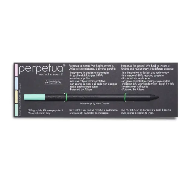 Perpetua Sweet Life Pencil Pastel Green