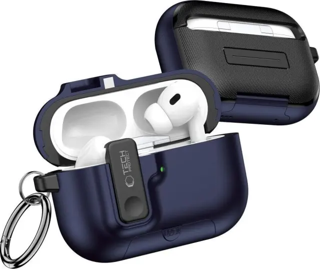 Tech-Protect® Slim Θήκη για AirPods Pro 3-Navy Blue 2