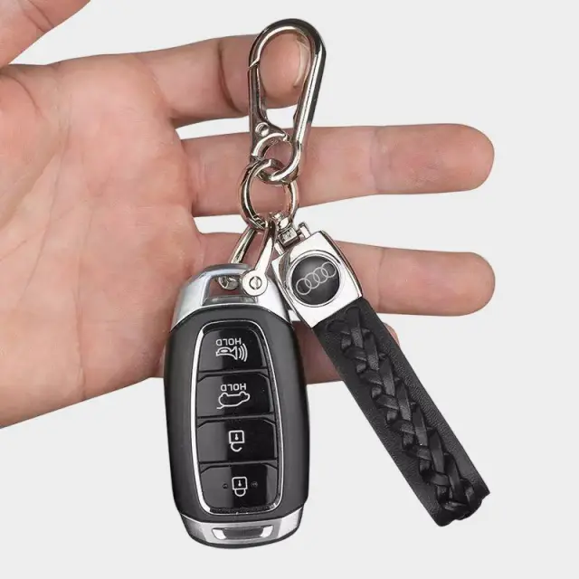 Μπρελόκ Auto Set Με Λογότυπο AUDI AS3503PS Μαύρο - ONESIZE 3