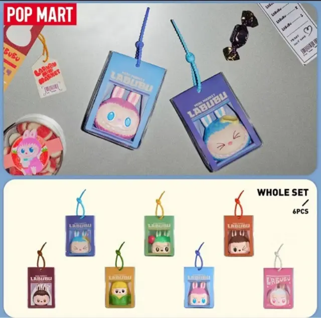 Labubu - The Monsters Wacky Mart Series - Pinch Pendant Blind Box 2